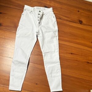 Lucky Brand White High Rise Women Jeans
